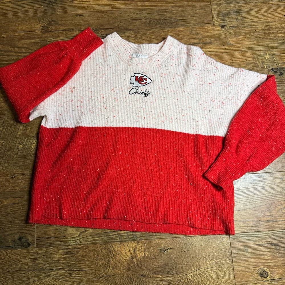 WEAR by Erin Andrews KC Chiefs Sweater